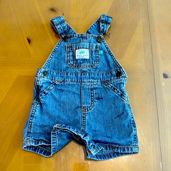Other - NWOT Dinosaur overalls, so cute!